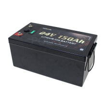 Polinovel LCD USB 24 Volt Marine Lithium Lifepo4 System 24v Solar Battery 150ah